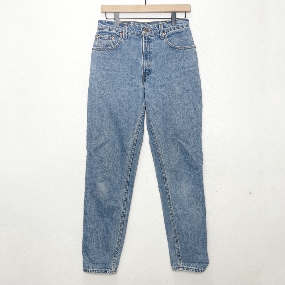 LEVI’S 550 Relaxed Fit Tapered Leg Jeans 1998 Vintage Denim 100% Cotton Red Tab